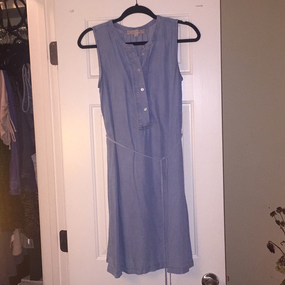 LOFT soft denim dress